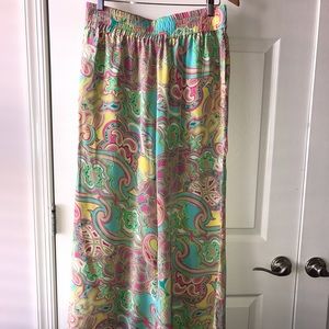 Lilly Pulitzer Multicolor Paisley Pants